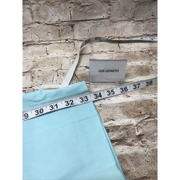 studio works capri pants classic fit no gap teal size 12 - Picture 8 of 9